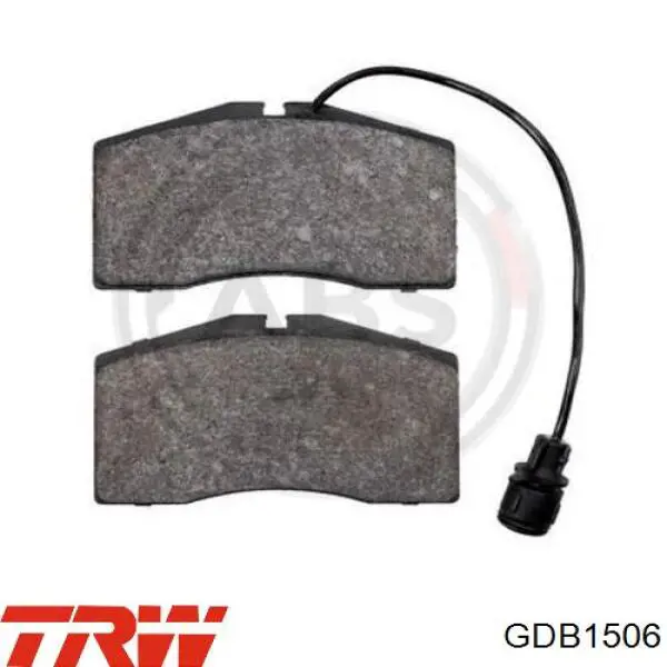 Гальмівні колодки TRW GDB1506 ціна, від 38.73 USD