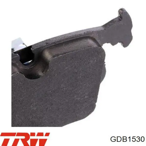 Купити GDB1530 TRW Задні колодки