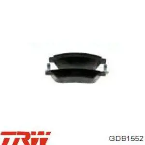 GDB1552 TRW Передні гальмівні колодки