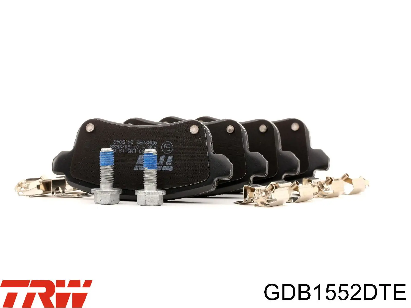 Купити GDB1552DTE TRW Колодки гальмівні передні, дискові
