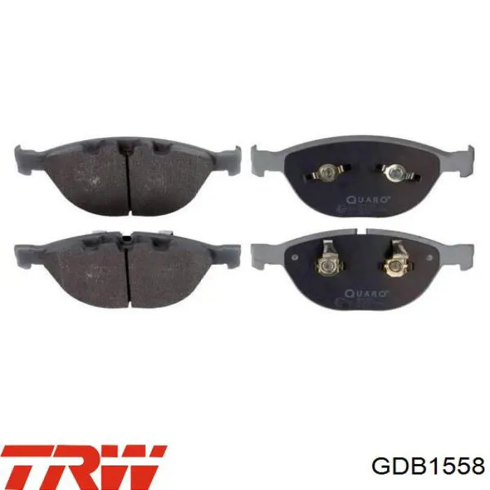 Купити GDB1558 TRW Колодки гальмівні передні, дискові