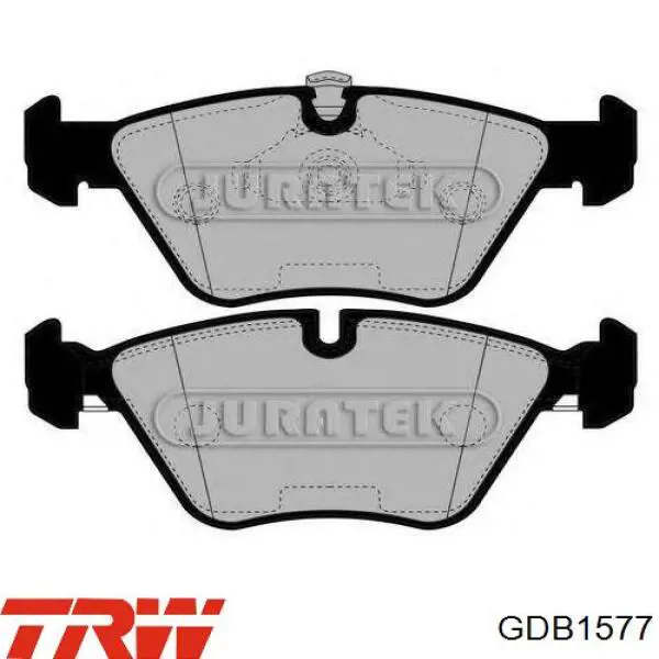 Тормозні колодки TRW GDB1577
