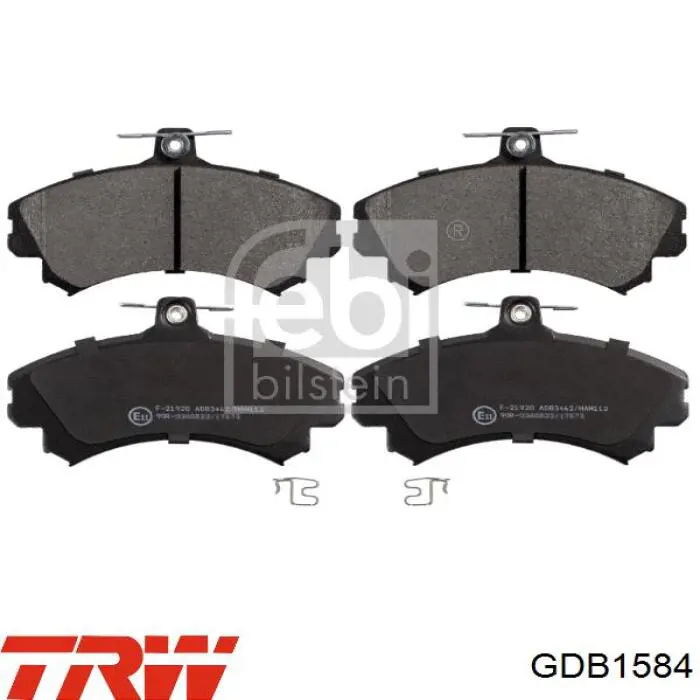 Тормозні колодки TRW GDB1584