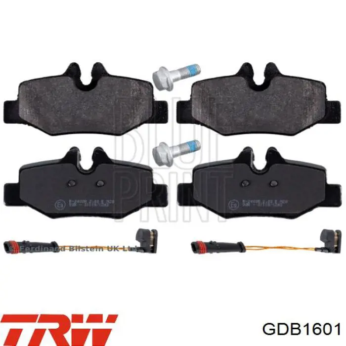 Задні дискові колодки TRW GDB1601