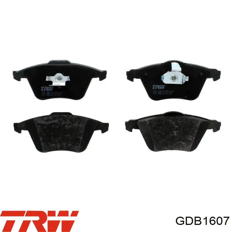 Гальмівні колодки TRW GDB1607 ціна, від 48.61 USD
