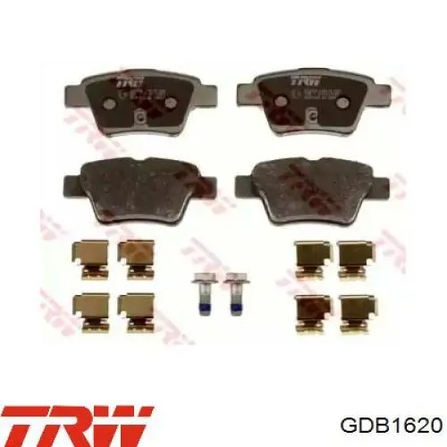 Задні дискові колодки TRW GDB1620