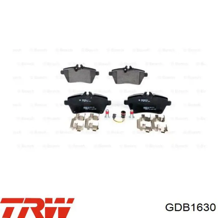 Тормозні колодки TRW GDB1630