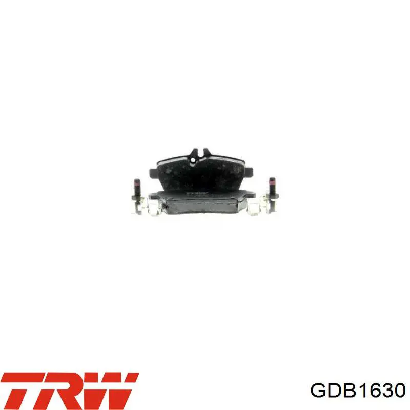 GDB1630 TRW Передні гальмівні колодки