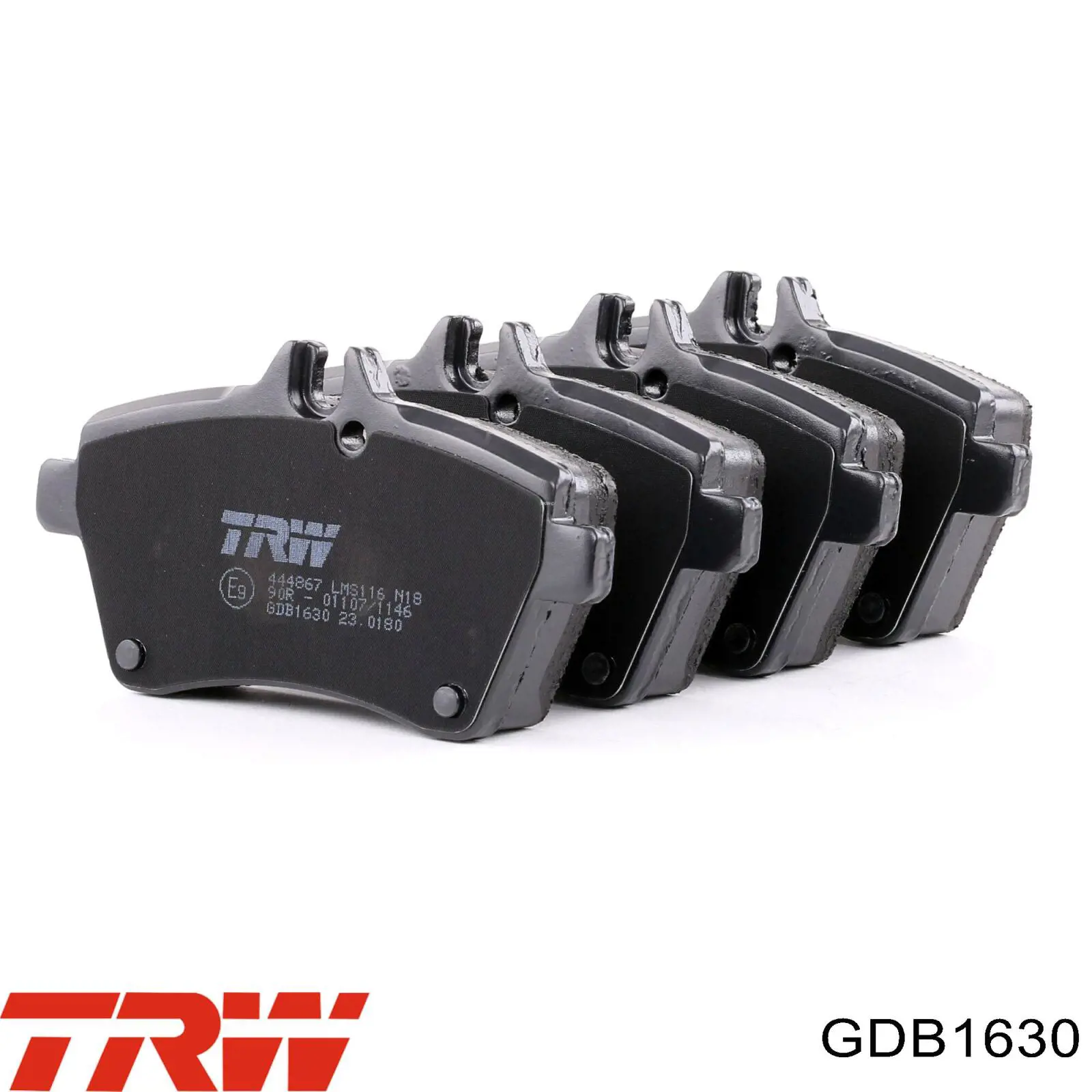 Купити GDB1630 TRW Колодки гальмівні передні, дискові