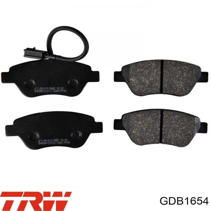 Тормозні колодки TRW GDB1654