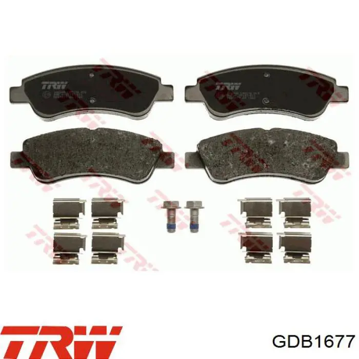 Тормозні колодки TRW GDB1677
