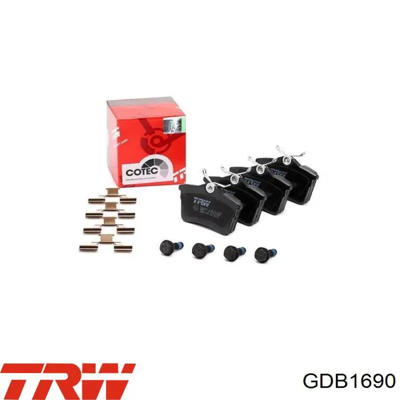 Тормозні колодки TRW GDB1690