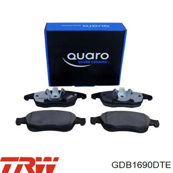 Гальмівні колодки TRW GDB1690DTE ціна, від 18.34 USD