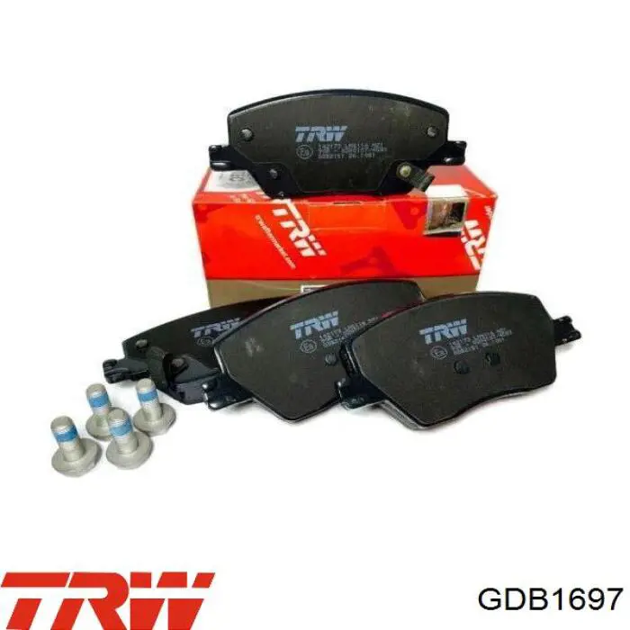Купити GDB1697 TRW Задні колодки