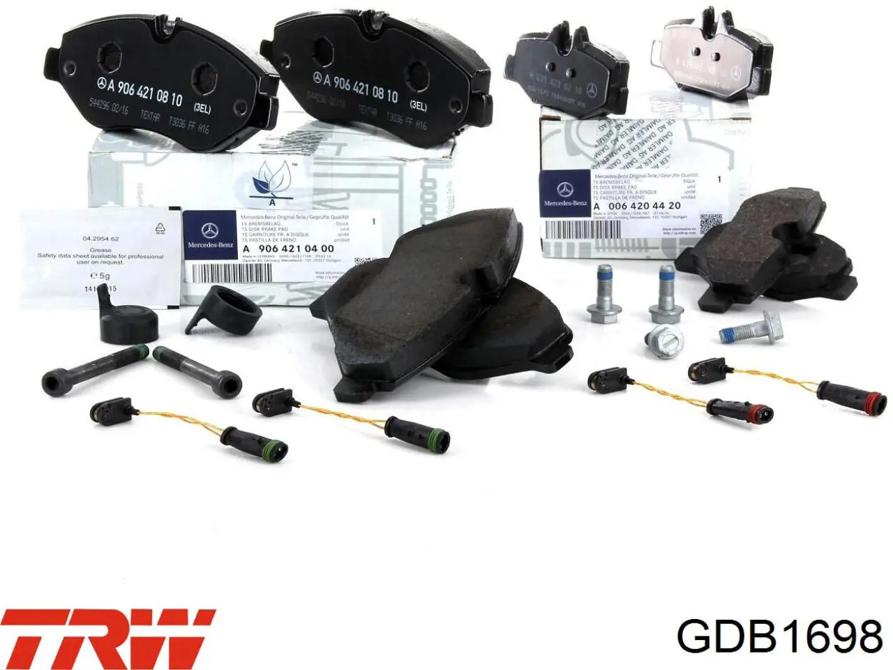 Тормозні колодки TRW GDB1698