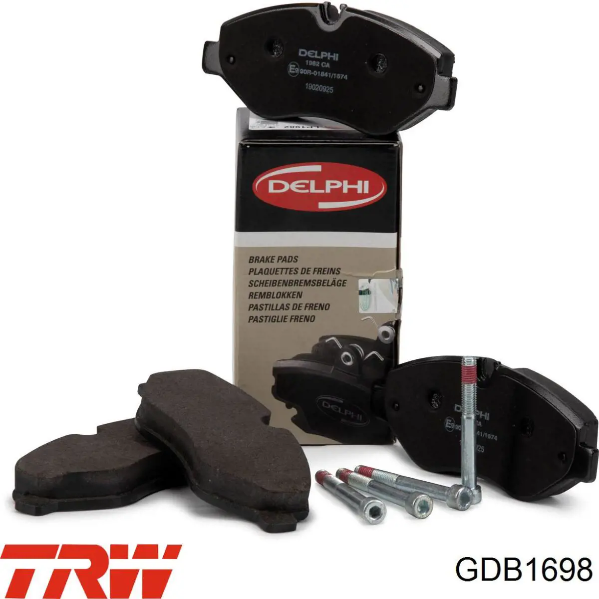 Гальмівні колодки TRW GDB1698 ціна, від 42.95 USD
