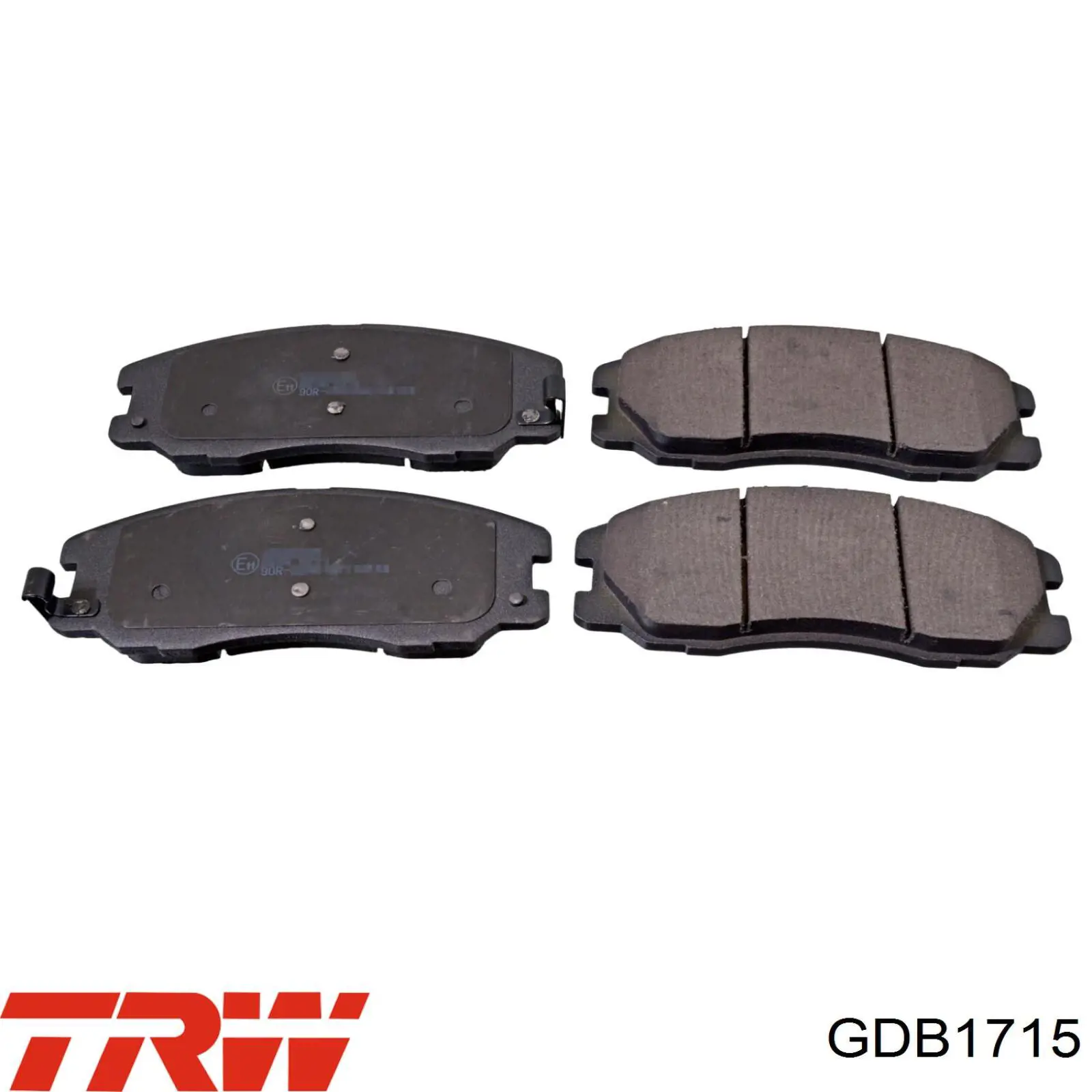 Купити GDB1715 TRW Колодки гальмівні передні, дискові