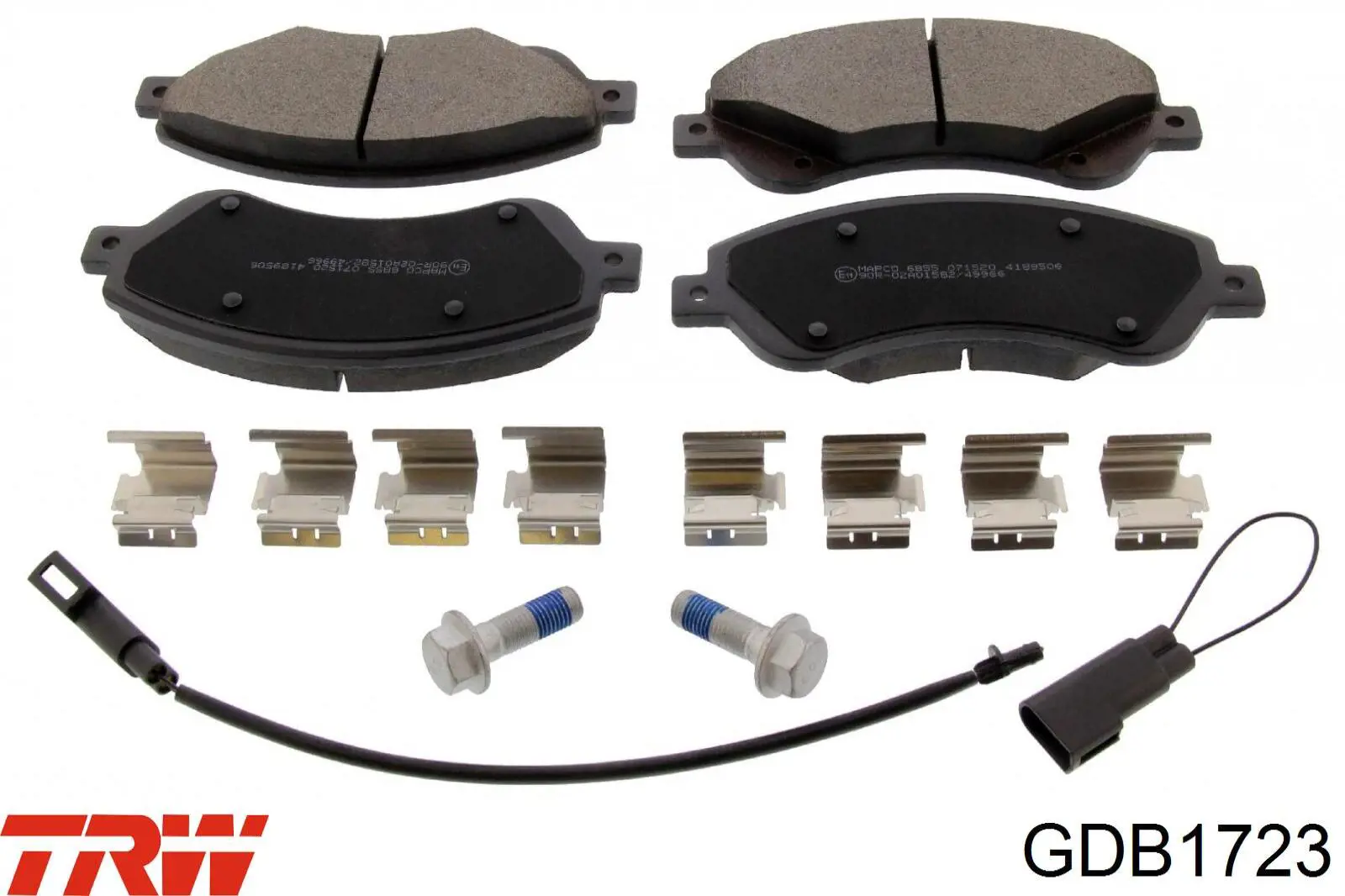 Тормозні колодки TRW GDB1723
