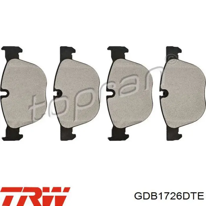 Тормозні колодки TRW GDB1726DTE