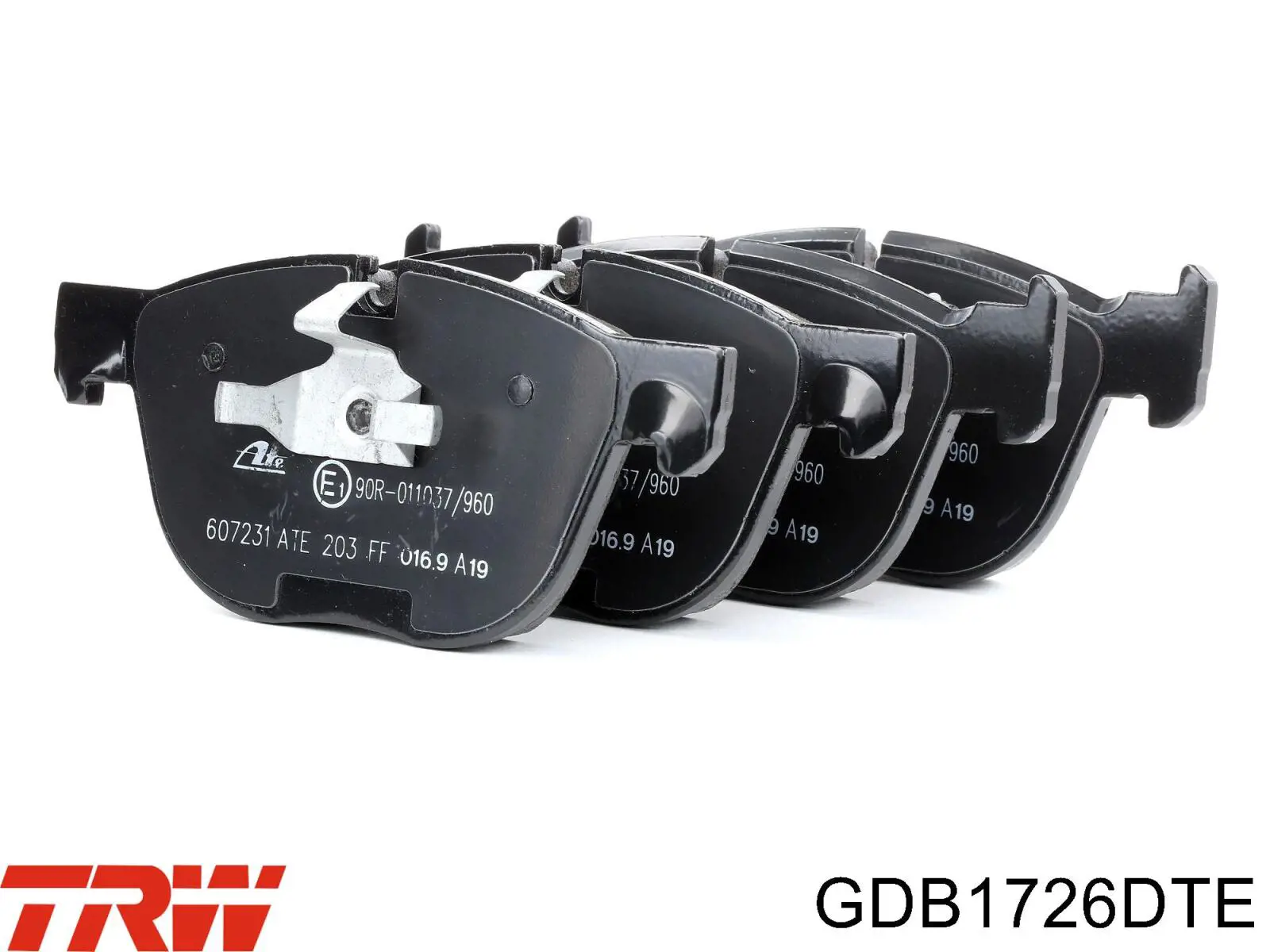 Гальмівні колодки TRW GDB1726DTE ціна, від 96.63 USD