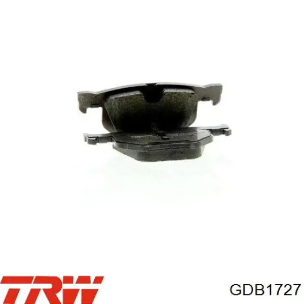Купити GDB1727 TRW Задні колодки