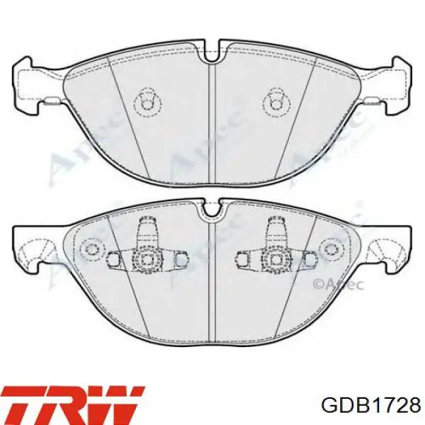 Тормозні колодки TRW GDB1728