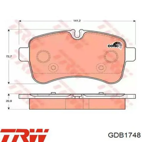 Задні гальмівні колодки Quaro QP4146 ціна, від 31.59 USD