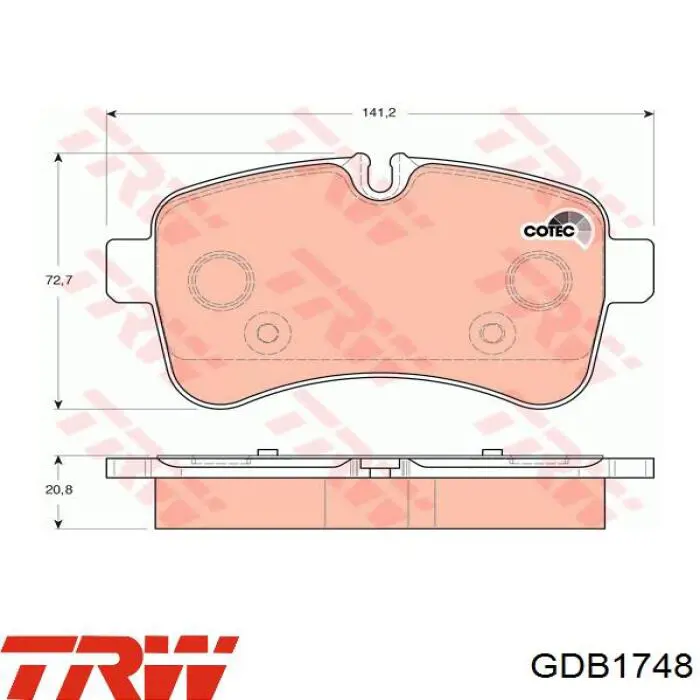 Задні гальмівні колодки 986494460 Bosch