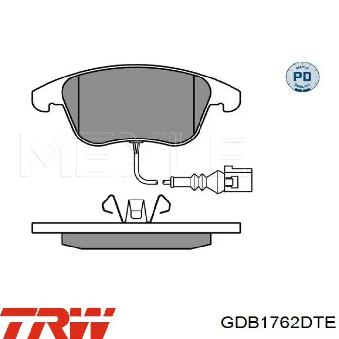Тормозні колодки TRW GDB1762DTE