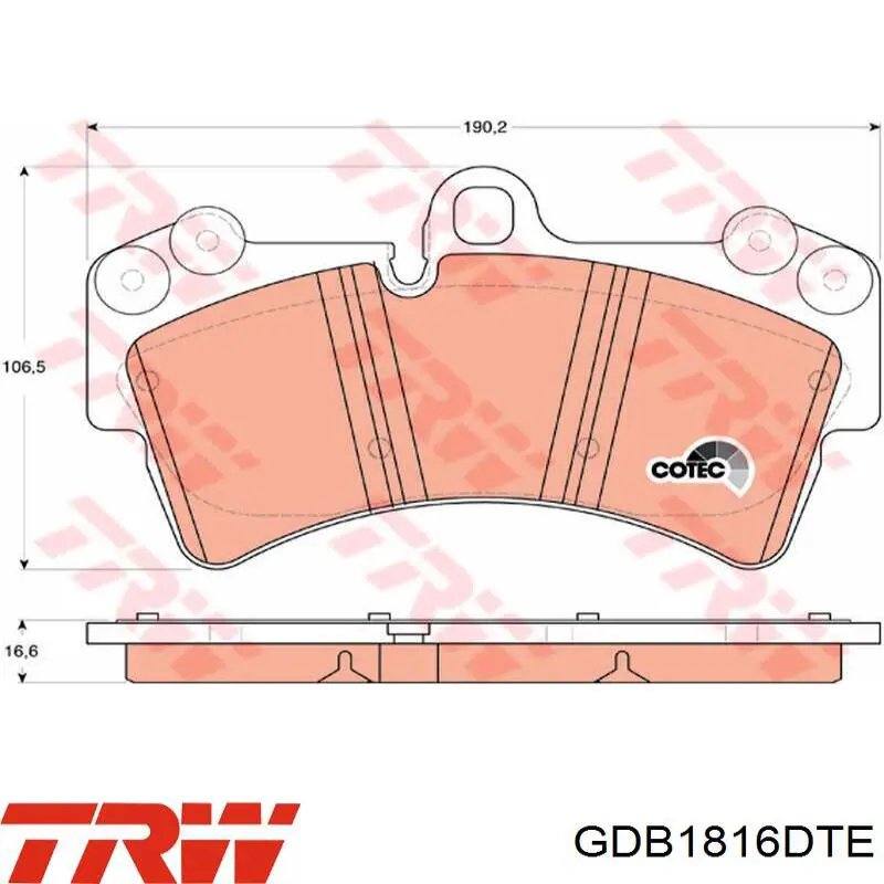 Купити 4S0698451M VAG Задні колодки