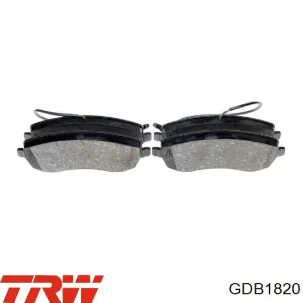 Тормозні колодки TRW GDB1820
