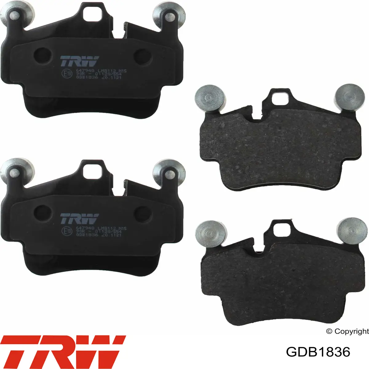 Тормозні колодки TRW GDB1836