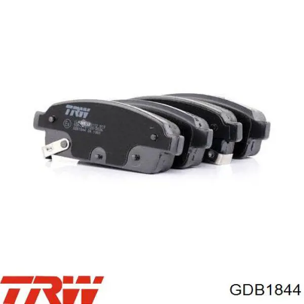 Купити GDB1844 TRW Задні колодки