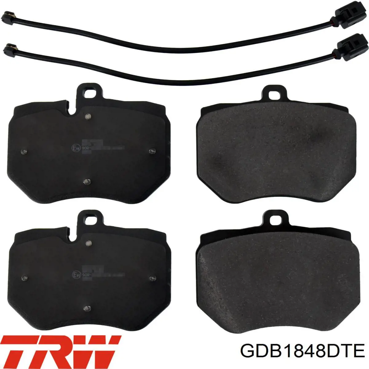 Гальмівні колодки TRW GDB1848DTE ціна, від 53.38 USD