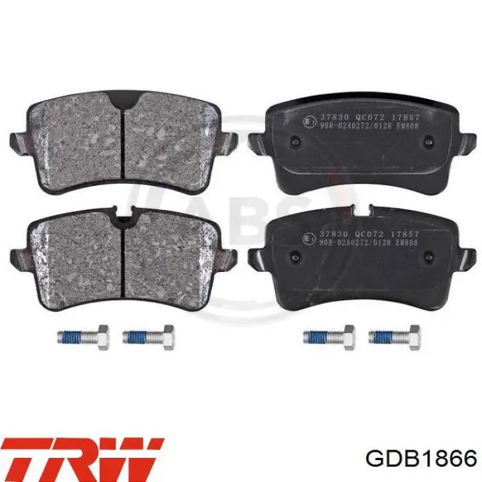 Задні гальмівні колодки Swag 30116017 ціна, від 43.49 USD