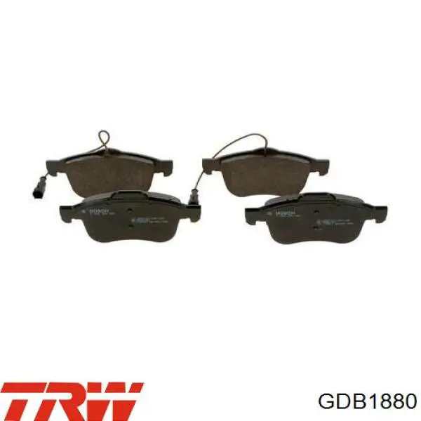 PA0247AF Japan Parts Передні гальмівні колодки