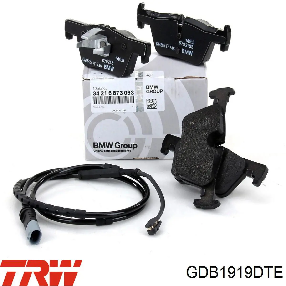 Задні дискові колодки TRW GDB1919DTE