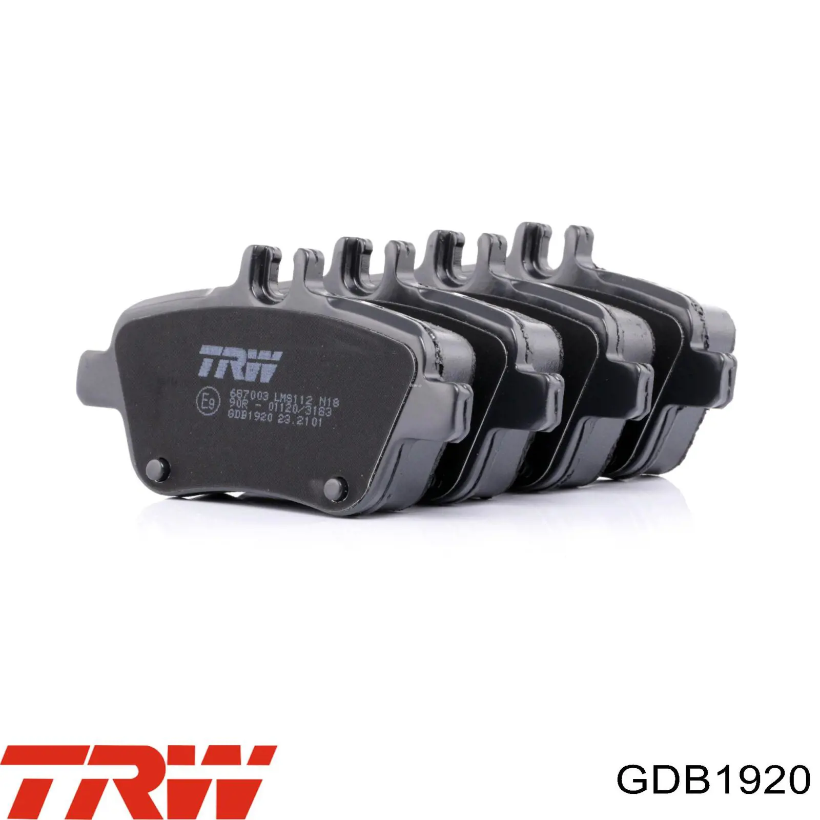 Задні гальмівні колодки TRW GDB1920 ціна, від 37.43 USD