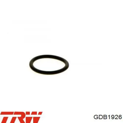 GDB1926 TRW колодки гальмівні передні, дискові