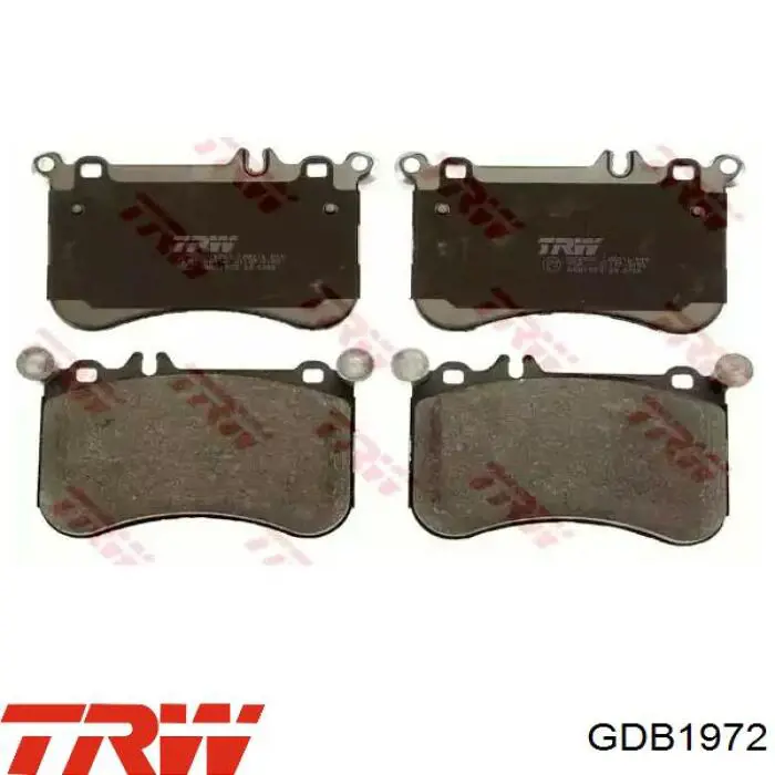 Передні тормозні колодки RP1972 Raiso