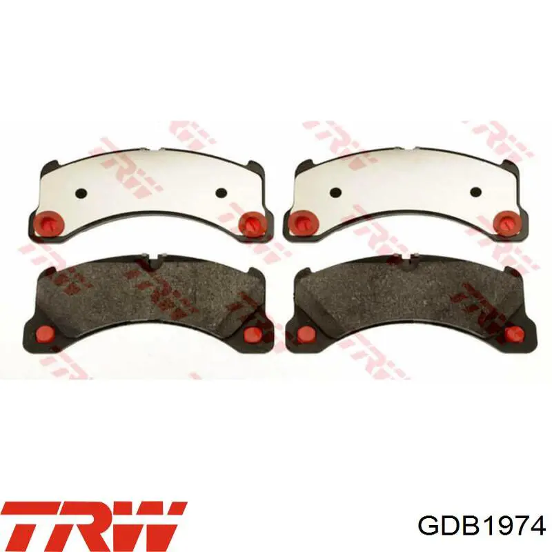 Тормозні колодки TRW GDB1974