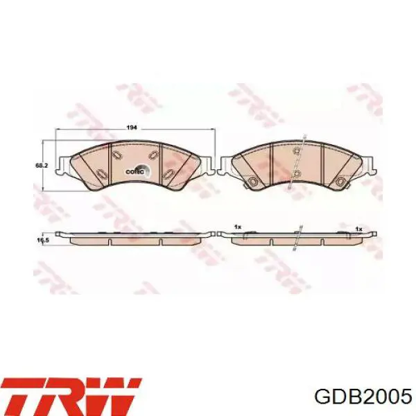 Гальмівні колодки VALEO 302484 ціна, від 35.85 USD