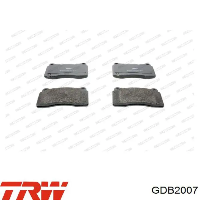 Тормозні колодки TRW GDB2007