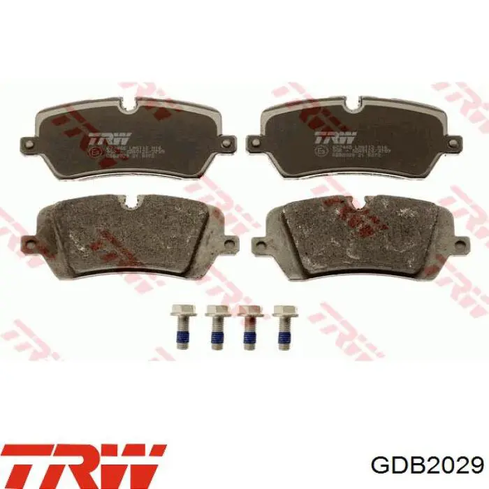Задні дискові колодки TRW GDB2029