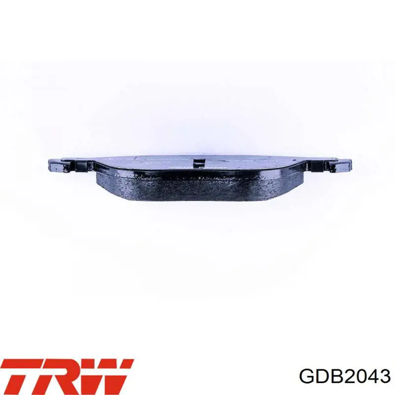 Передні тормозні колодки GDB2043 TRW