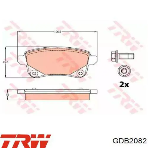 Задні гальмівні колодки Kavo Parts KBP10026 ціна, від 15.93 USD