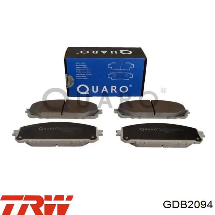 Гальмівні колодки TRW GDB2094 ціна, від 57.15 USD