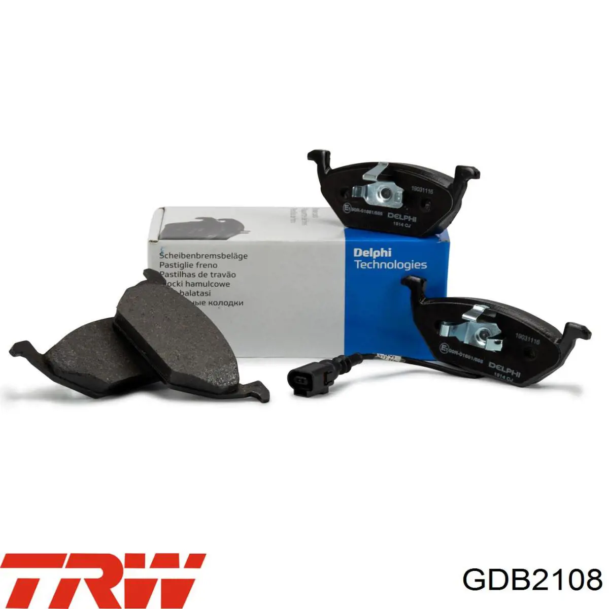 Тормозні колодки TRW GDB2108