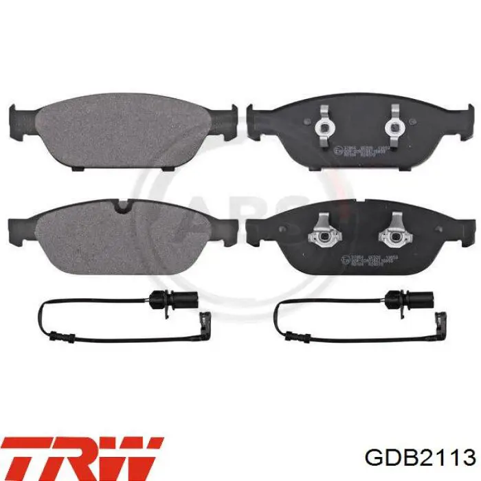 Тормозні колодки TRW GDB2113