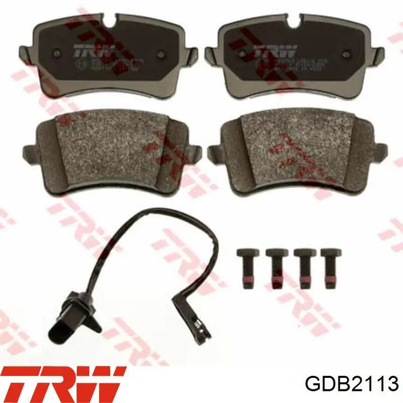 Гальмівні колодки TRW GDB2113 ціна, від 66.93 USD